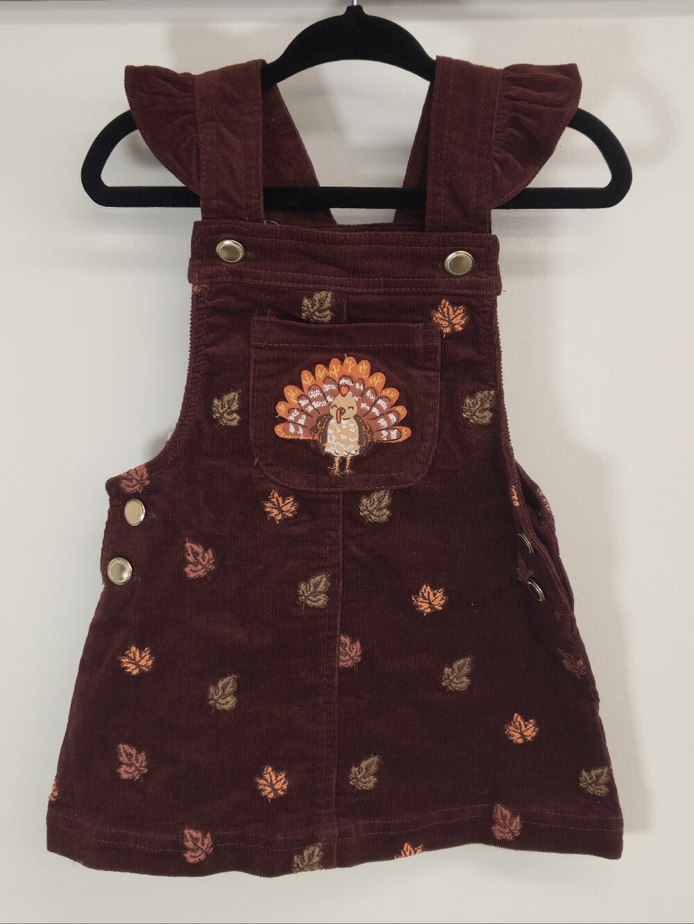 Thanksgiving Overall Dress Size 12 Months Cynthia Rowley